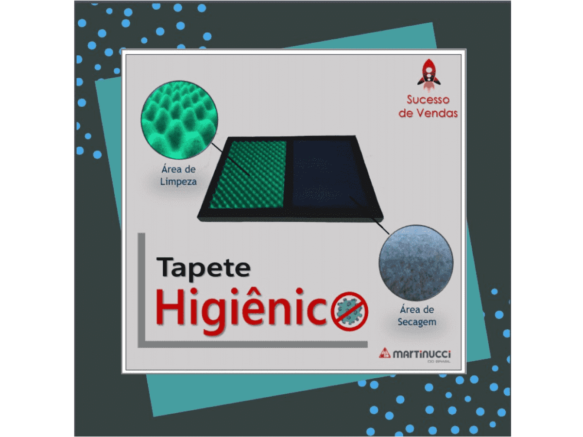 Tapete higienização de calçados Outlet