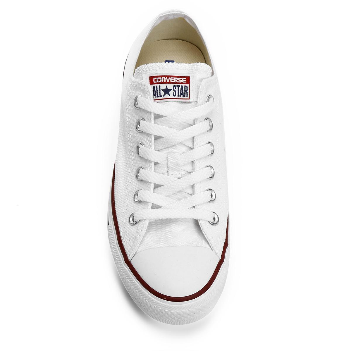 tênis converse ct all star core ox branco
